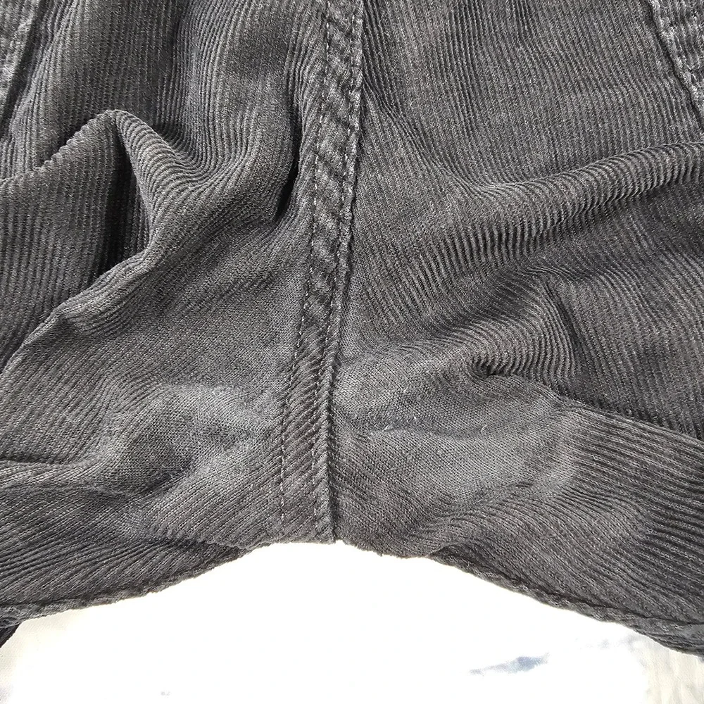 Levis 514 Corduroy Pants Mens 36x32 Black Straight Leg Casual Workwear Ribbed